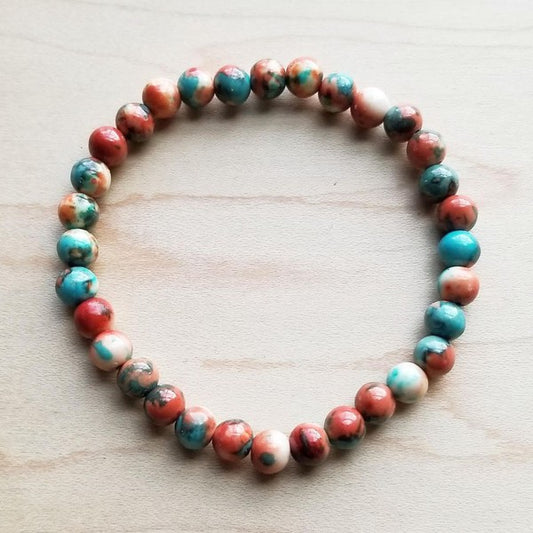 Multi-Colored Beaded Bracelet