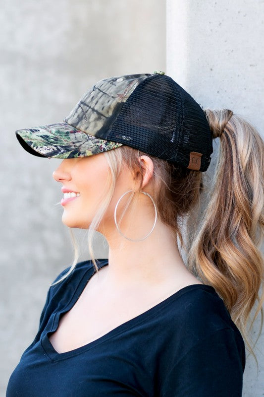 Mossy Oak Pony Hat