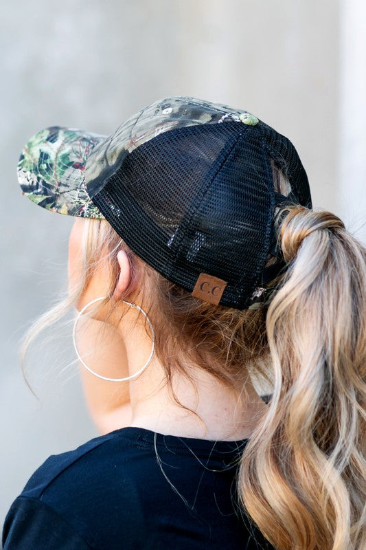 Mossy Oak Pony Hat