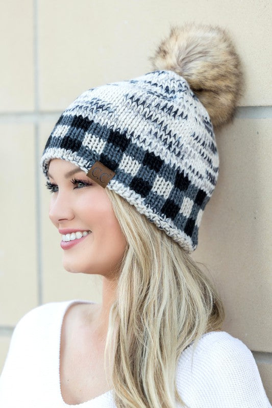 Buffalo Pom Beanie