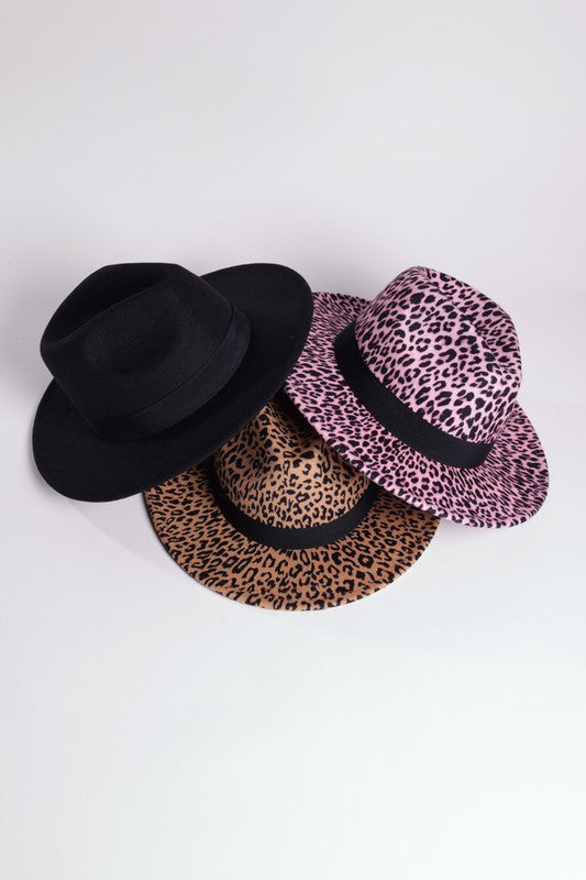 Faux Suede Gatsby Fedora