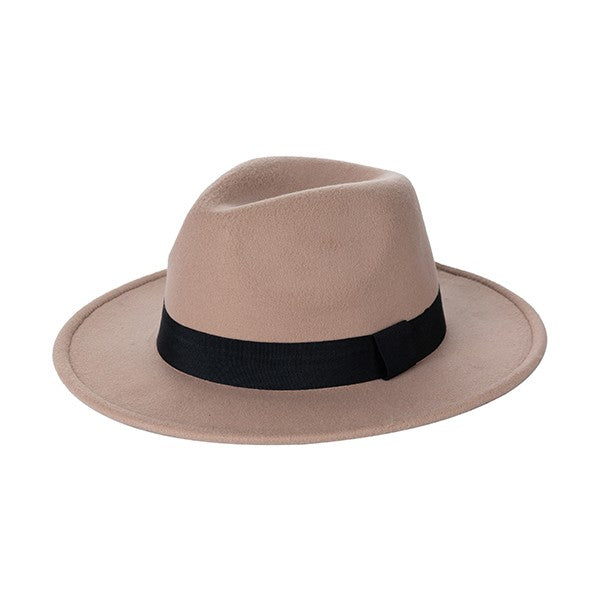 Faux Suede Gatsby Fedora