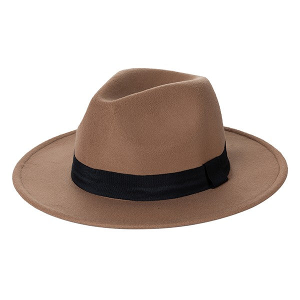 Faux Suede Gatsby Fedora