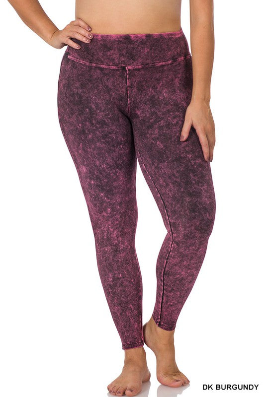 Wide Waistband Yoga Leggings