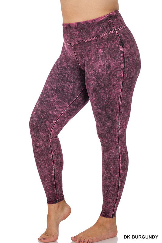 Wide Waistband Yoga Leggings