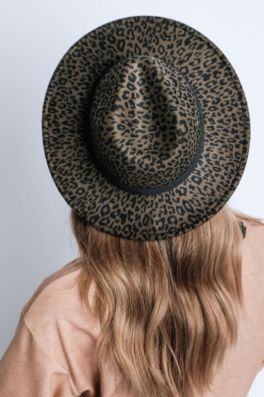 Faux Suede Gatsby Fedora