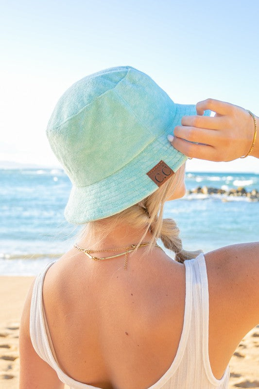 Terry Cloth Bucket Hat