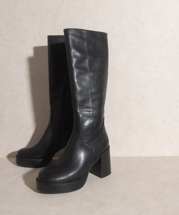 Oasis Society Juniper Platform Knee-High Boots