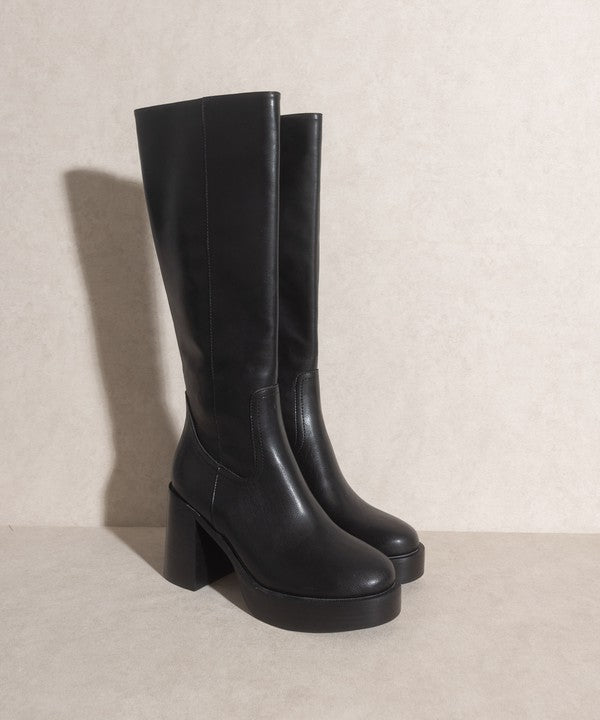 Oasis Society Juniper Platform Knee-High Boots