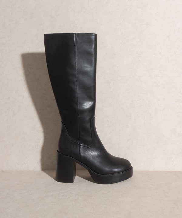 Oasis Society Juniper Platform Knee-High Boots