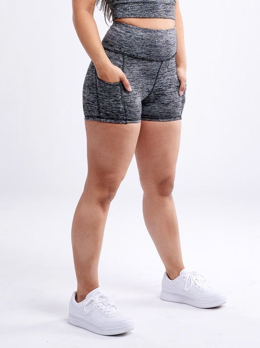 High Waist Athletic Shorts