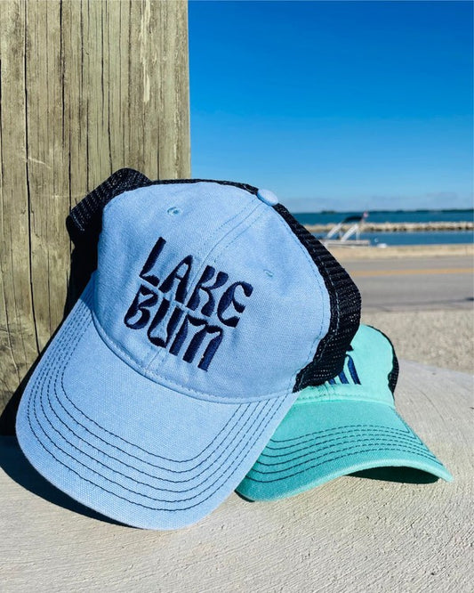 Lake Bum Embroidered Hat