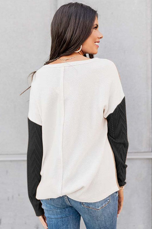 Knitted Round Neck Sweater