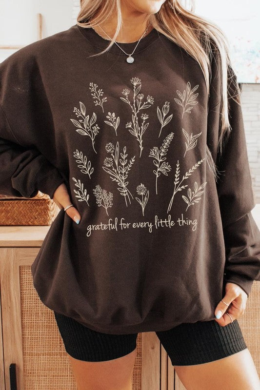 Grateful For Every Little Thing Sweatshirt