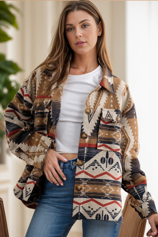 Western Button Up Jacket