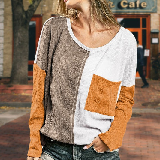 Knitted Round Neck Sweater