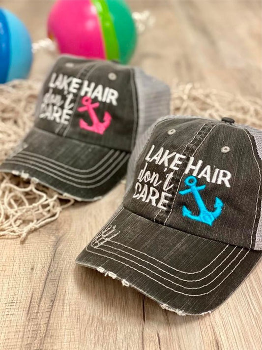 Lake Hair Don't Care Hat