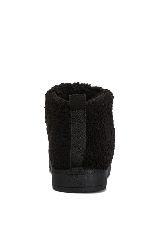 Fleece Exterior Fluffy Boots