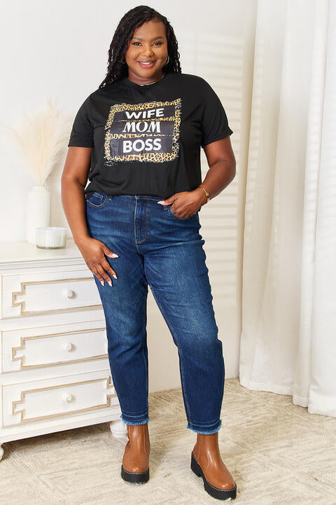 Wife Mom Boss Graphic T-Shirt