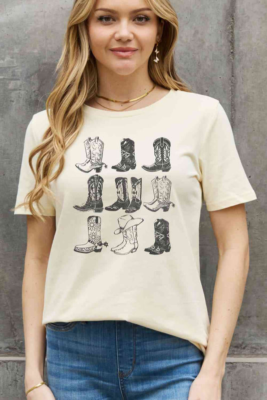 Cowboy Boots Graphic T-Shirt